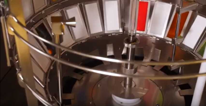 Xenon lamp aging test chamber