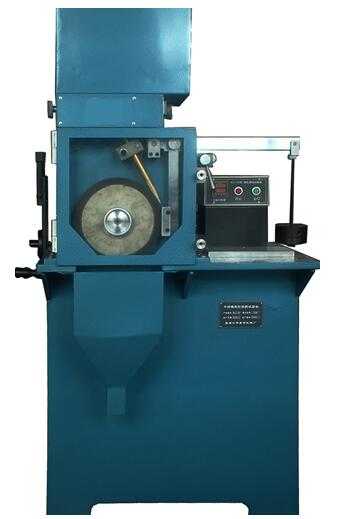 Rubber wheel abrasive wear tester