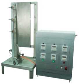 Fabric Vertical Flame Spread Performance Tester 