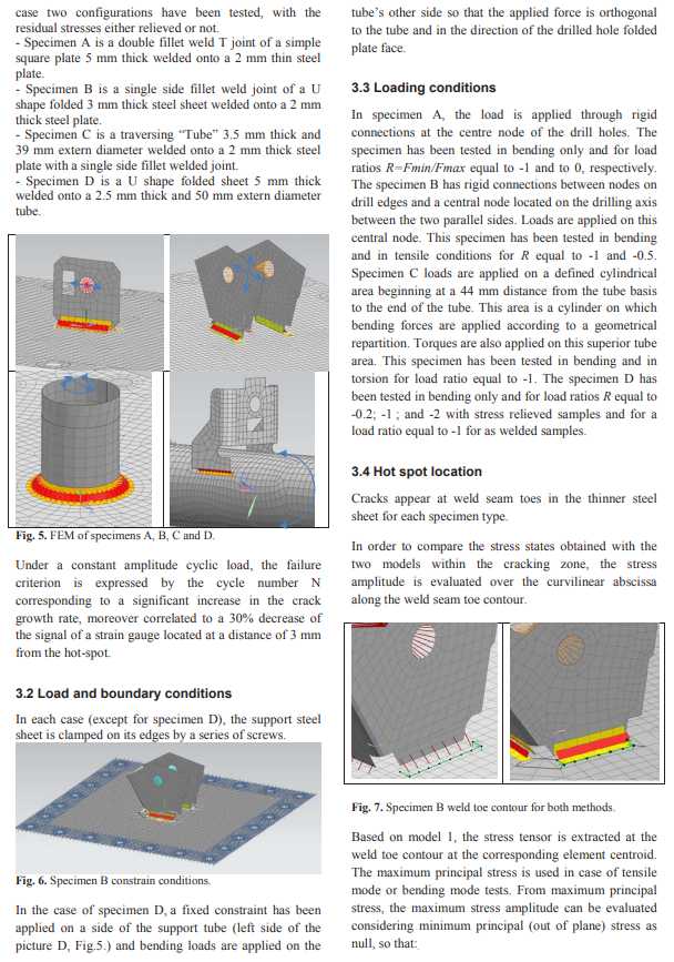 Seam weld shell element model for thin walled structure FE fatigue design(图2)