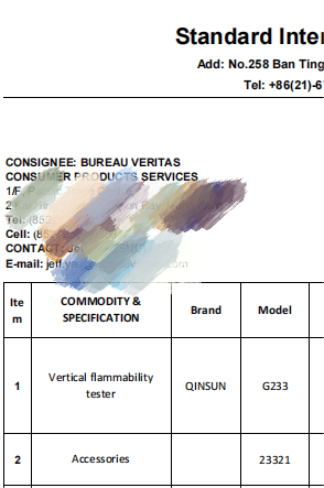 BUREAU VERITAS CONSUMER PRODUCTS SERVICES
