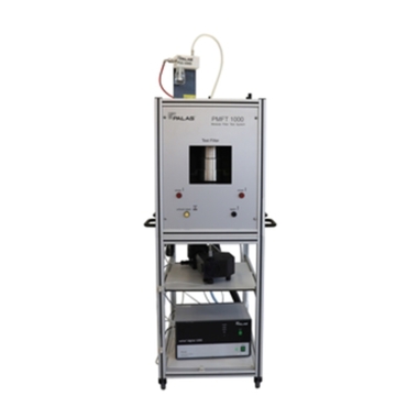 Mask filtration efficiency testing stand
