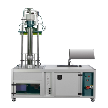 Test System for multiple parameter testing at filter media
