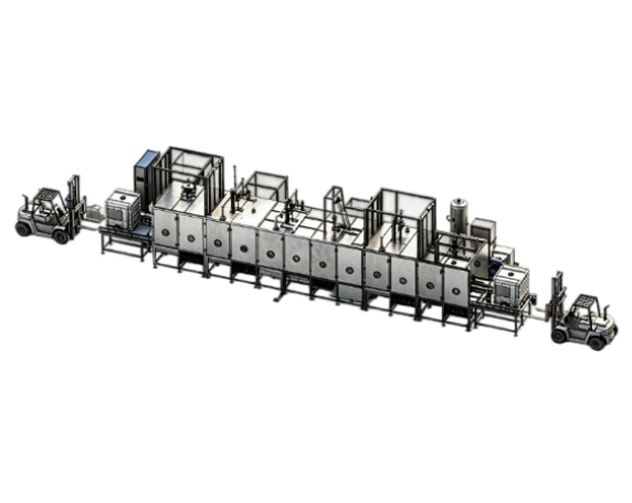 Automatic IBC Tote Washer / IBC Cleaning Station
