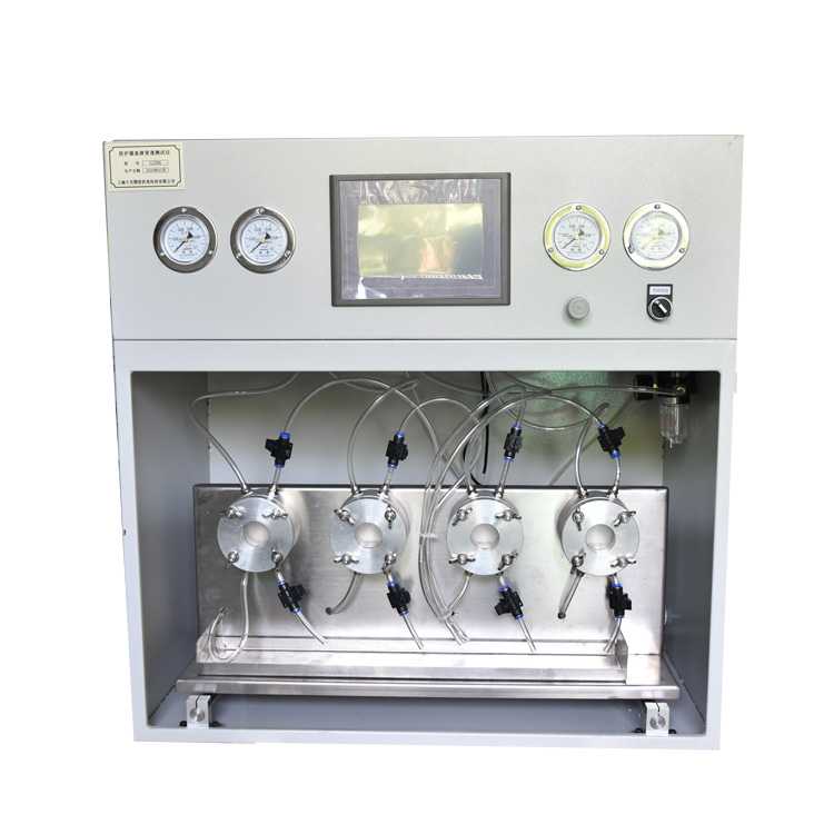 Protective clothing blood penetration testing machine