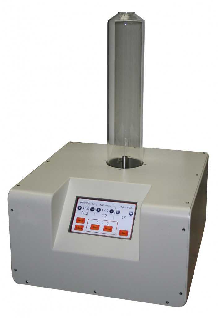 fabric oxygen index measuring machine