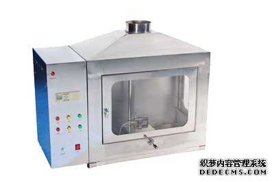 fire testing building material ignitibility tester