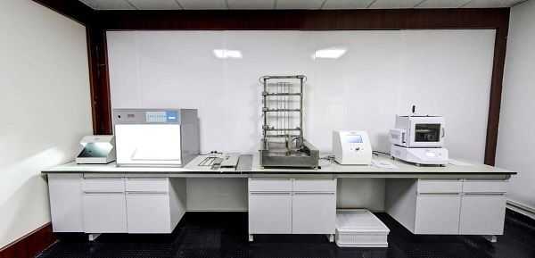 textile testing equipment lab